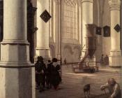 亨德里克 科内利斯 凡 瓦利特 : The New Church at Delft